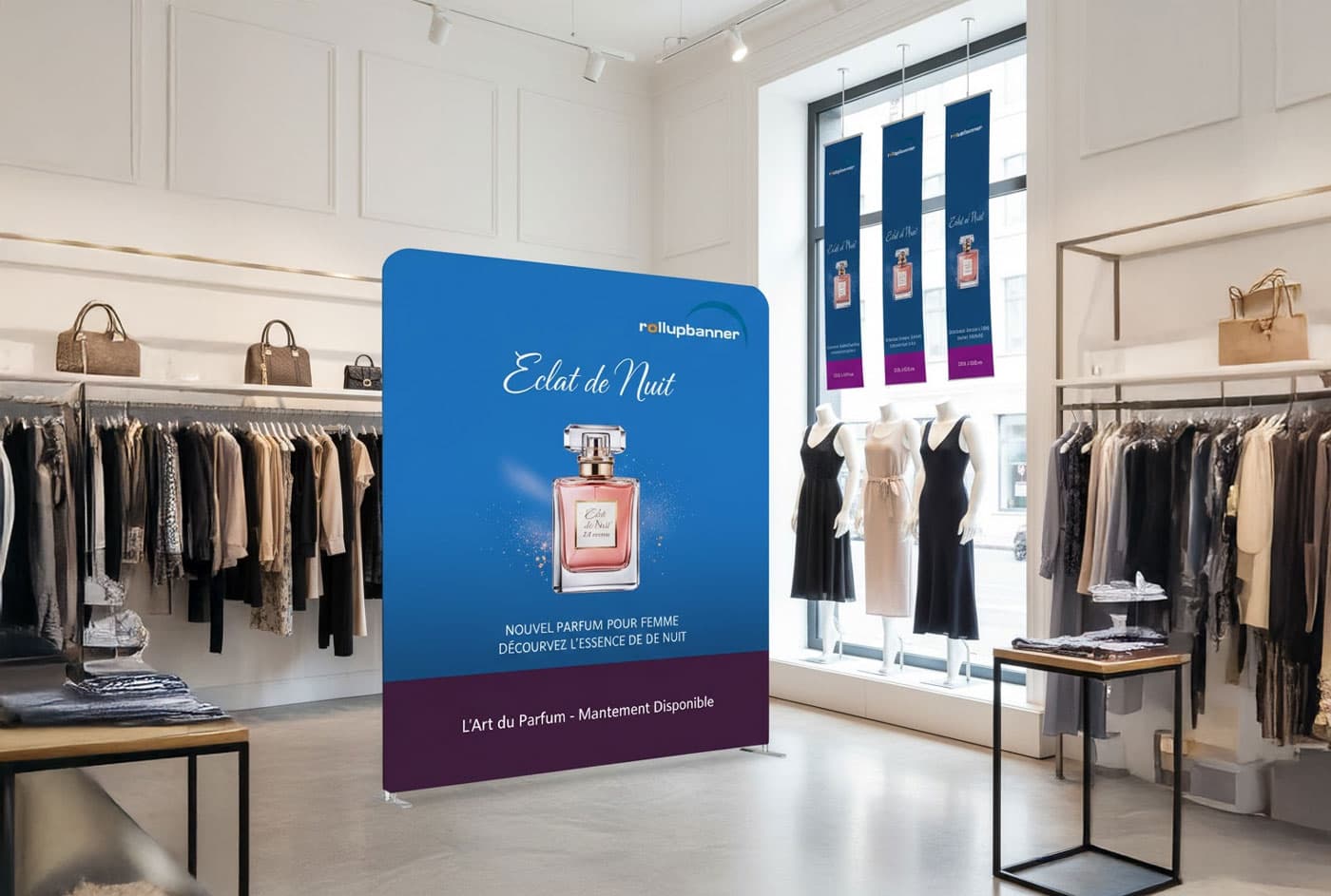 Billig men flot: Gør indtryk med zipperwalls og stofbannere